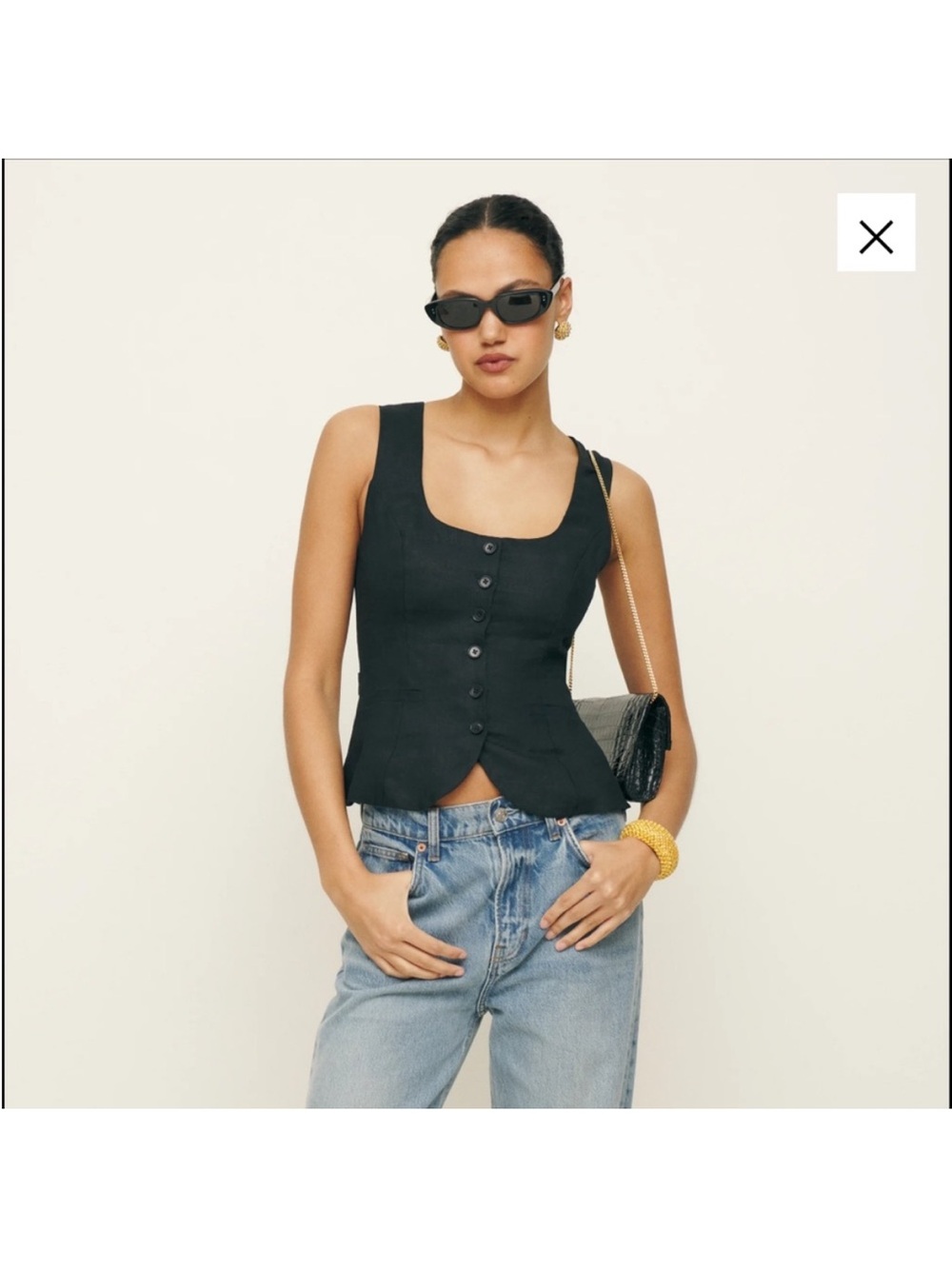 Reformation Delanie Top